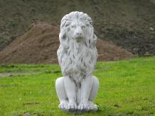 LETZTE Statue Löwe - 55 cm - Stein