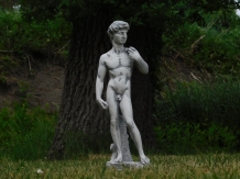 Beeld David - 57 cm - Vol Steen
