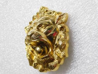 Doorbell Lion - 9.5 x 8 cm - Brass