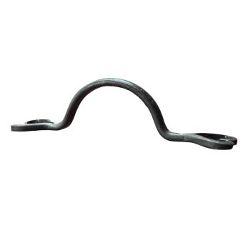 “Heart” door handle – wrought iron – 23 cm in size – classic design