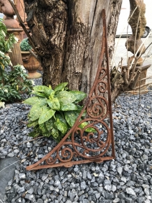 Große Ecke Eisen für Dach, Vordach Unterstützung, Träger, Schutz Ecke Ornament Tür, Nür 2 X!!!!