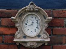 Clock London - antique 1870 - polystone - vintage raw