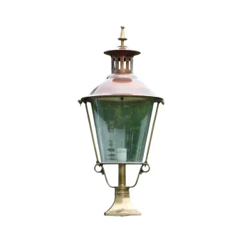 Buitenlamp op Voet - 90 cm - Messing en Koper