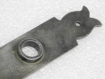 Lange Deurplaat ''Noble'' - PC 92 - Gietijzer Verzinkt