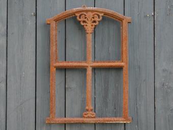 Gusseisernes Stallfenster Greetje – Klappfenster – Rost
