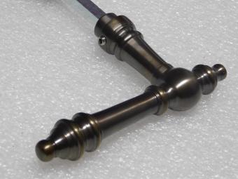 Set Deurklinken Montreux - Donker Gepatineerd Messing