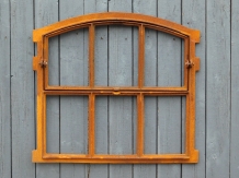Cast iron stable window - folding open - full cast iron, last one!