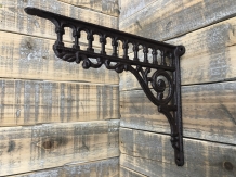 Shelf bracket - Cast iron - Shelf bracket, Support, Brown