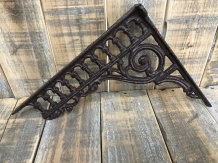 Shelf bracket - Cast iron - Shelf bracket, Support, Brown
