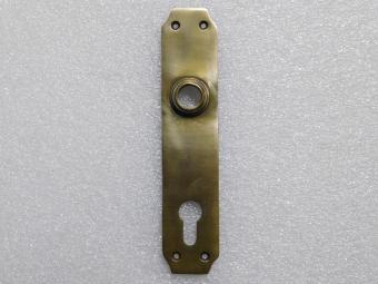 Vintage Türschild – PC 92 – Antikes Messing