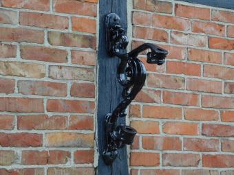Flagpole holder XL - 65 cm - Black - Aluminium