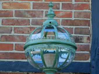 Windlicht - Lantaarn XL - 145 cm - Metaal - Vintage Green