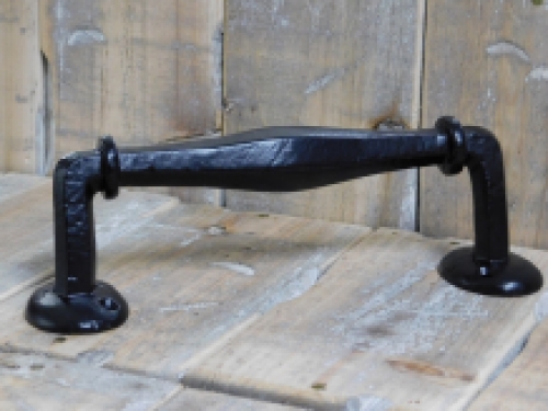 Door handle - Black - 24cm - Iron