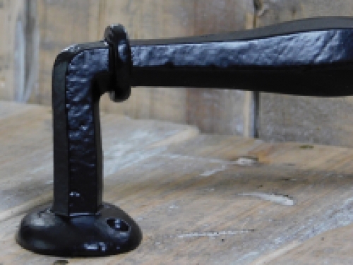 Door handle - Black - 24cm - Iron