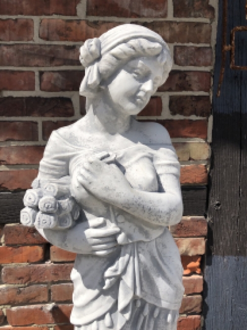 Vier Jahreszeiten - Gartenstatuen - Stein - Satz von 4 Stücken