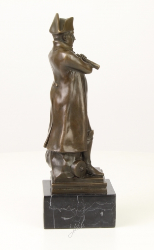 Statue Napoleon - Bronze - on Marble Base
