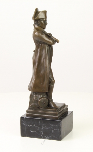 Statue Napoleon - Bronze - on Marble Base