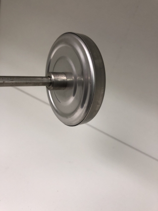 Thermometer from 0 to 500 degrees Celsius - stainless steel