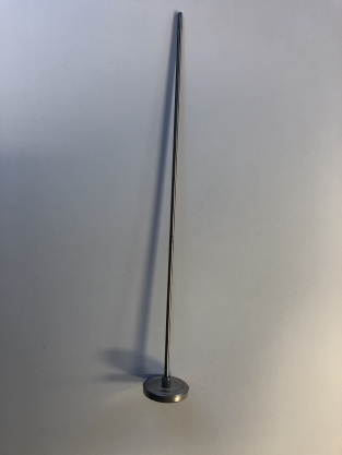 Thermometer from 0 to 500 degrees Celsius - stainless steel