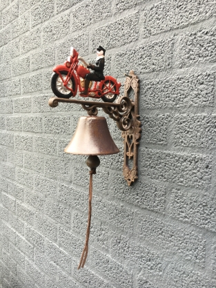 Deurbel ''Motor'' - gietijzer