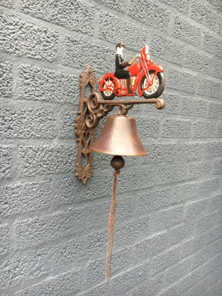 Deurbel ''Motor'' - gietijzer