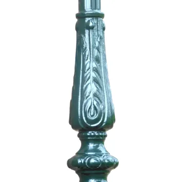Klassieke Staande Buitenlamp | Donkergroen | 3 Meter | Tuinlantaarn