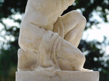 Statue von Atlas - 70 cm - Vintage-Look - Polystone