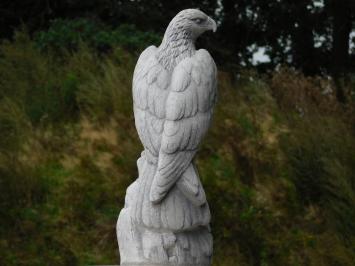 Gartenfigur Adler – 50 cm – Tierfigur aus Stein