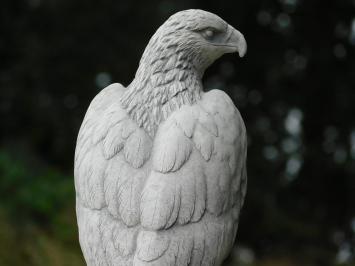 Gartenfigur Adler – 50 cm – Tierfigur aus Stein
