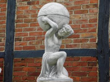 Statue Atlas with Sphere - 105 cm - Stone