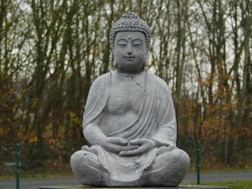 Buddha Statue Grey - 38 cm - Stone