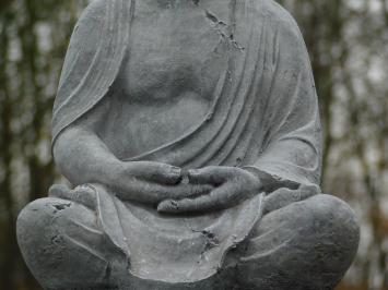 Buddha Statue Grey - 38 cm - Stone