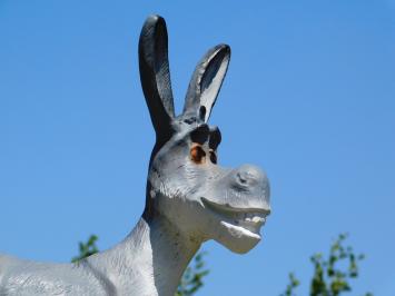 Beeld Donkey - 45 cm - Polystone