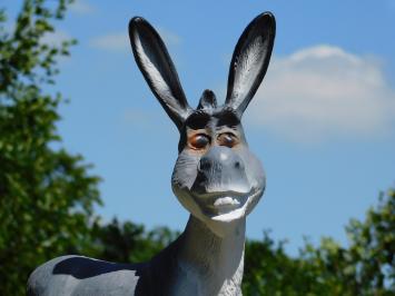 Beeld Donkey - 45 cm - Polystone