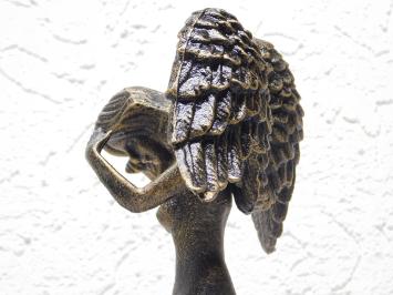 Statue Naked Angel - 38 cm - Cast iron
