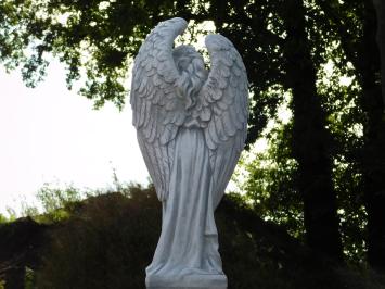 Large Angel Statue on a Pedestal – 150 cm – Stone