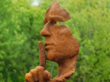 Statue the Whisperer - Cast iron - heavy