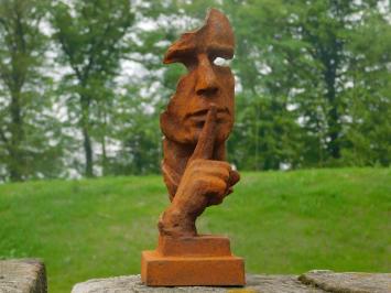 Statue the Whisperer - Cast iron - heavy