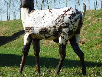 Beeld Geit -107 x 80 cm - Hangemaakt van Metaal