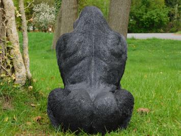 Statue Gorilla - 50 cm - Polystone