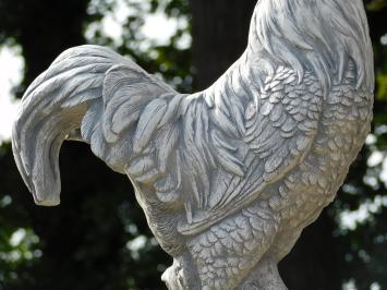 Garden Statue: Rooster XL – 65 cm – Stone