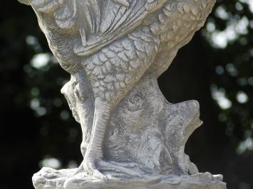 Garden Statue: Rooster XL – 65 cm – Stone