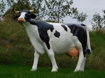 Beeld Koe XXL - 147 x 205 cm - Polystone