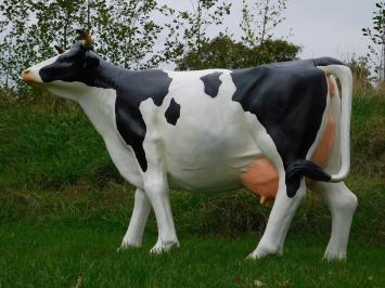 Beeld Koe XXL - 147 x 205 cm - Polystone