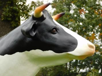Beeld Koe XXL - 147 x 205 cm - Polystone