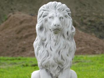 LETZTE Statue Löwe - 55 cm - Stein