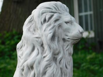 LETZTE Statue Löwe - 55 cm - Stein