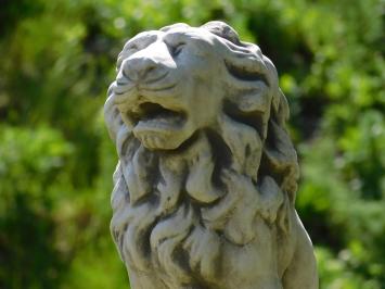 Garden Statue – Lion – Sitting – 50 cm – Solid Stone