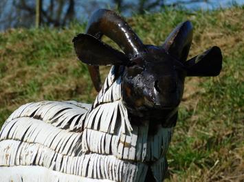 Beeld Schaap - 90 x 95 cm - Handgemaakt van Metaal