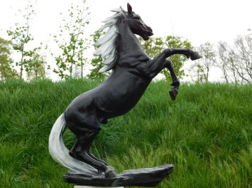 Statue Prancing Horse - 90 cm - Polystone